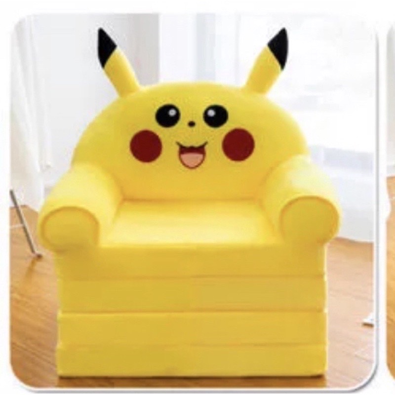 Giường + Ghế Sofa 4 Tầng Ngộ Nghĩnh Cho Bé - Pikachu