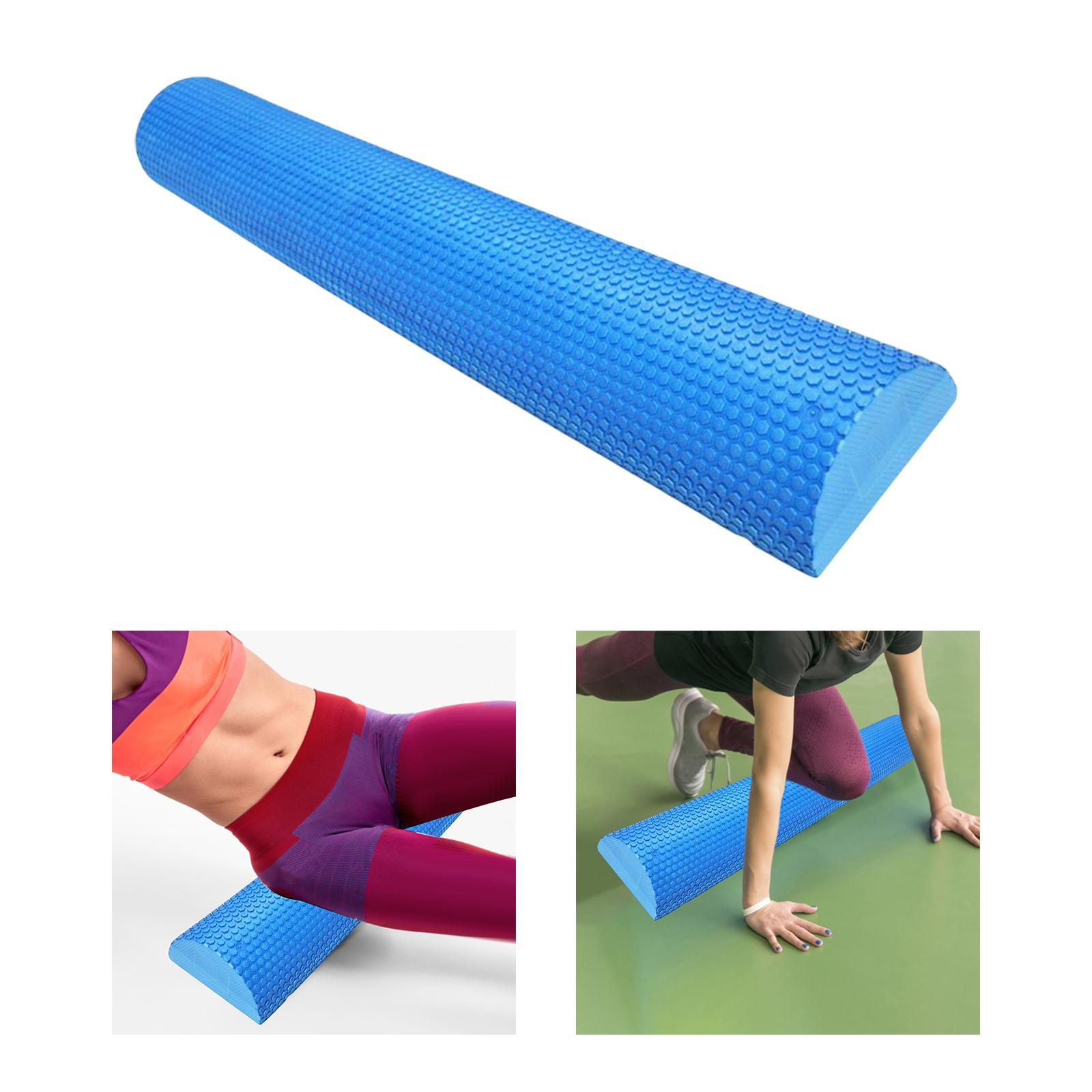 Lightweight Yoga Column Roller Foam Roller Massage Semicircle for Home Gym