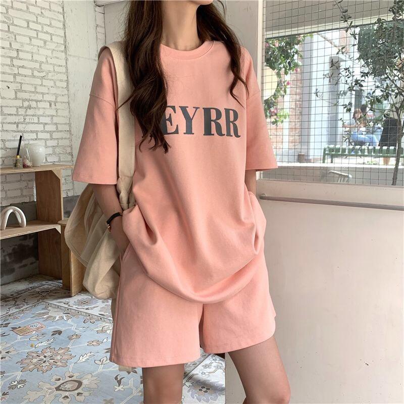 Bộ Đùi Nam Nữ Form Rộng Hàn Quốc Merry Bộ Đùi Tay Lỡ Dày Mịn Thoáng Mát Thiết Kế Kiểu Dáng Năng Động Trẻ Trung