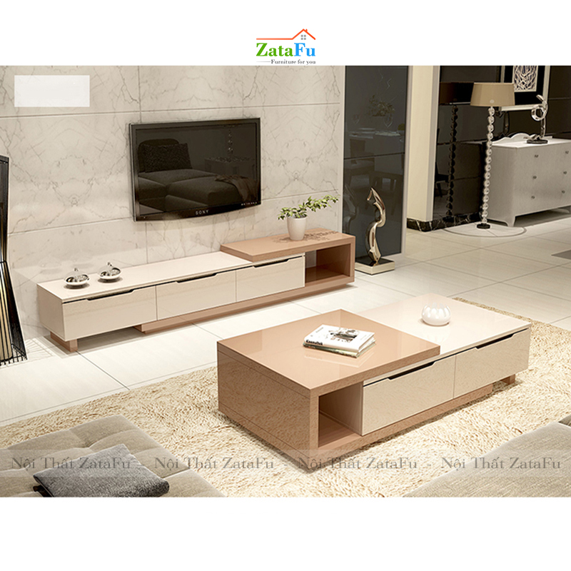 Bàn Trà Sofa Gỗ Ngồi Bệt Phong Cách Sáng Tạo Tùy Chỉnh Kích Thước BSF-15 ZataFu