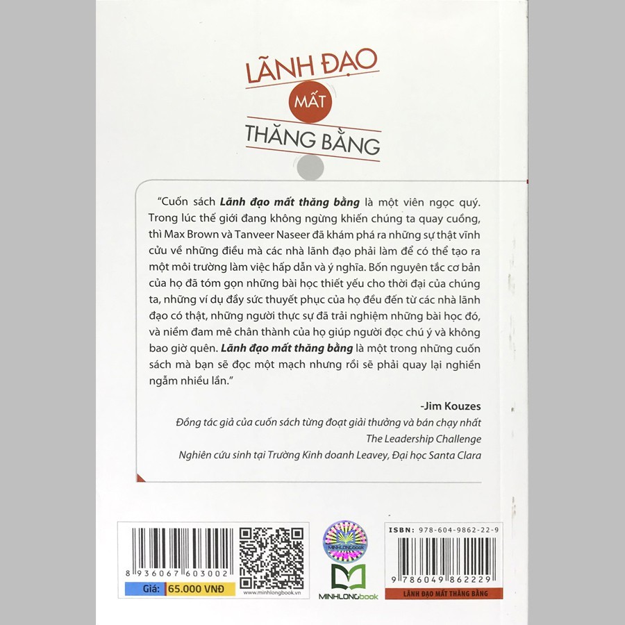 Sách- Lãnh Đạo Mất Thăng Bằng - Lãnh Đạo Giỏi Cũng Đi Lệch Hướng & Và 4 Nguyên Tắc Đế Trở Lại Quỹ Đạo