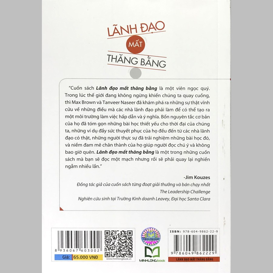 Sách- Lãnh Đạo Mất Thăng Bằng - Lãnh Đạo Giỏi Cũng Đi Lệch Hướng &amp; Và 4 Nguyên Tắc Đế Trở Lại Quỹ Đạo (ML)