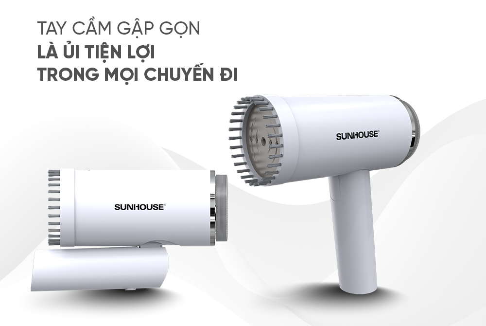 Bàn là hơi nước cầm tay Sunhouse SHD2176 (1000W)- Hàng chính hãng