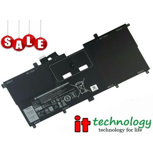 Pin dùng cho  Laptop Dell XPS 13 9365 2-in-1 2017 HMPFH 46WH