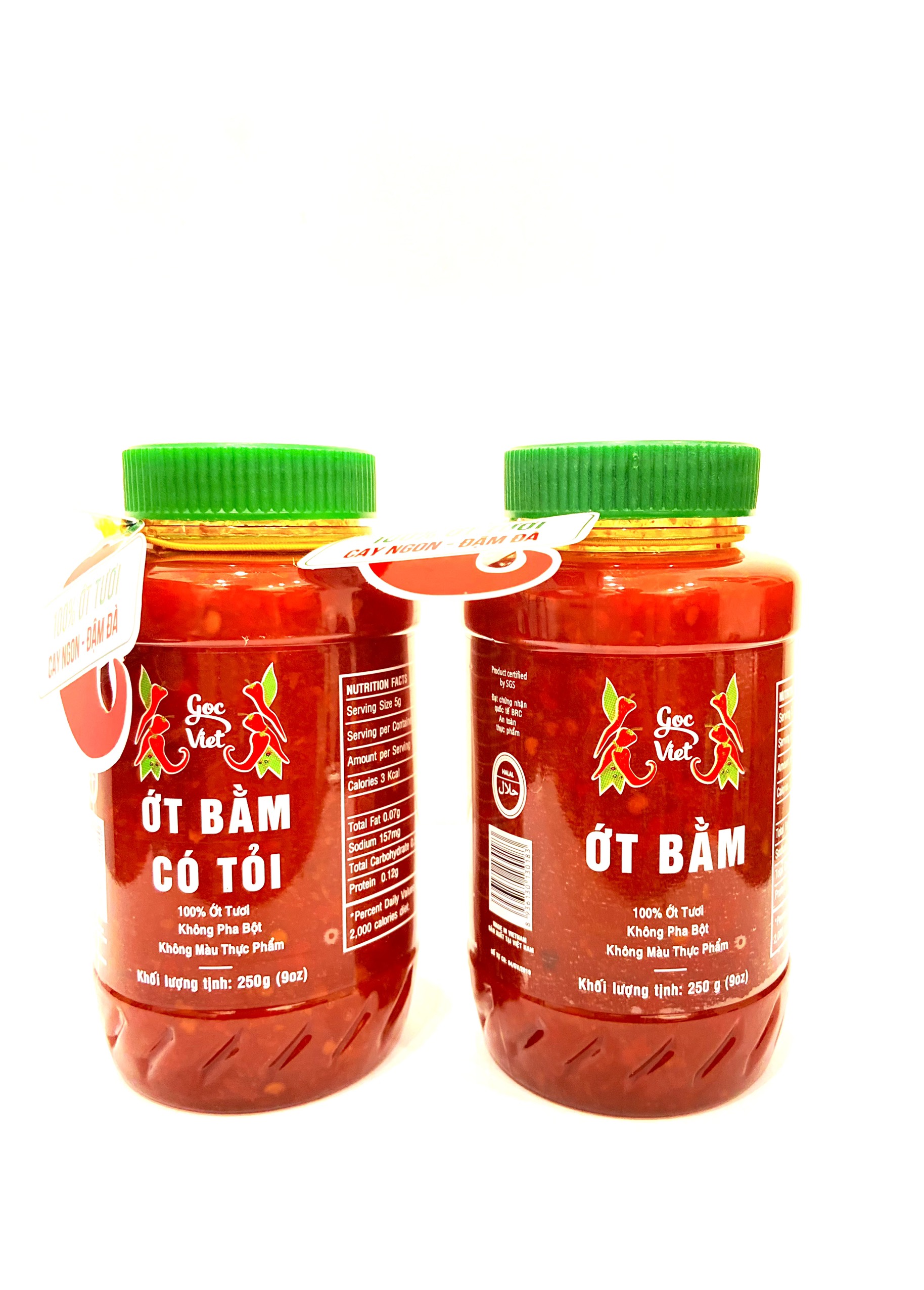 Ớt Bằm Không Tỏi Gốc Việt 250g