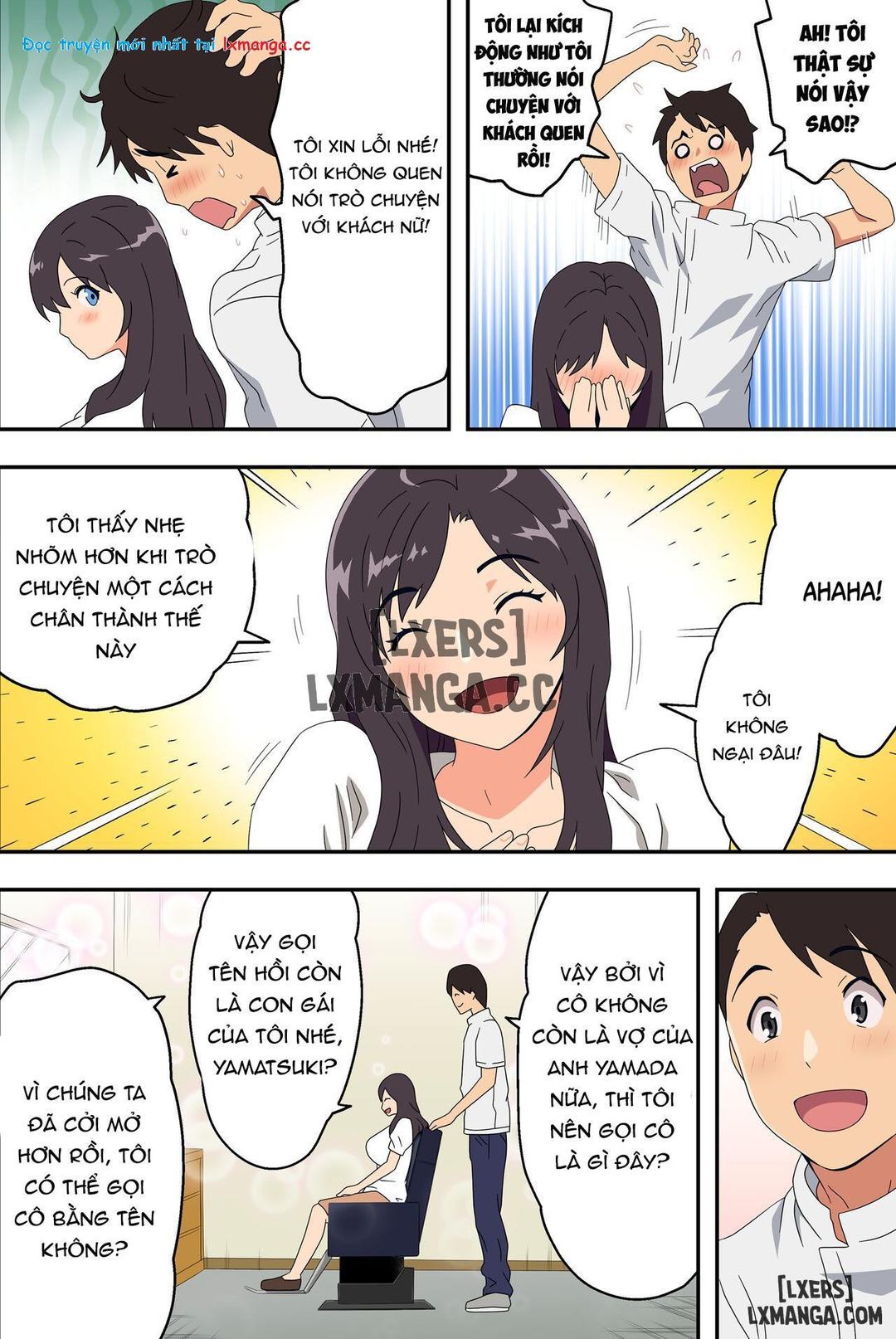 nơi tiệm cắt tóc sung sướng chapter 0 19