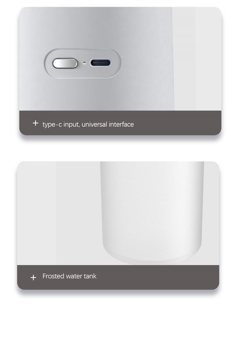 400ML Dual Xịt Phun Sương Tạo Độ Ẩm Môi Trường Xung Quanh Ánh Sáng Đèn Ban Đêm USB Di Động Công Suất Lớn Tắt Tiếng Máy Phun Sương Tạo Độ Ẩm Máy Tạo Độ Ẩm Phun Sương Nhà