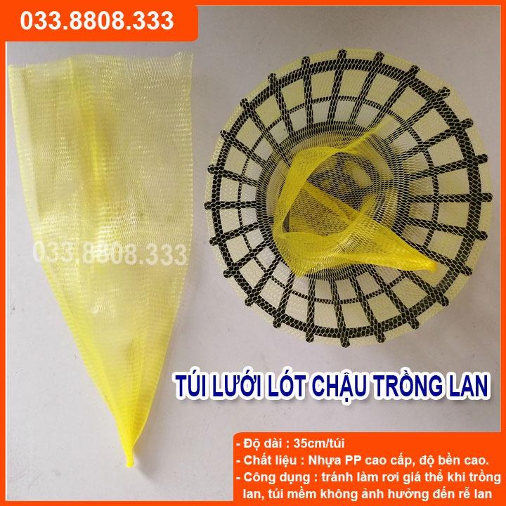 50 TÚI LƯỚI LÓT CHẬU LAN TRÁNH RƠI GIÁ THỂ