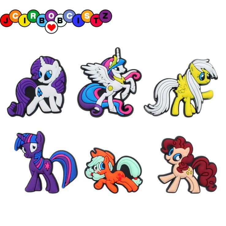 HN * Charm kỳ lân pony có thể dùng trang trí Jibbitz, móc khóa, DIY