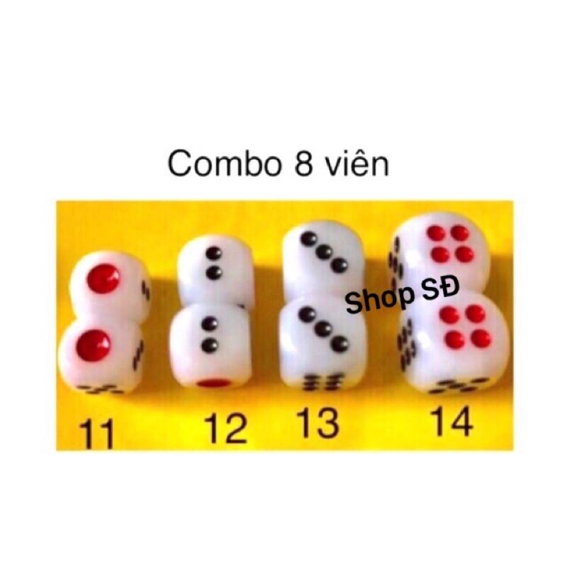 Xí ngầu - combo 8 viên