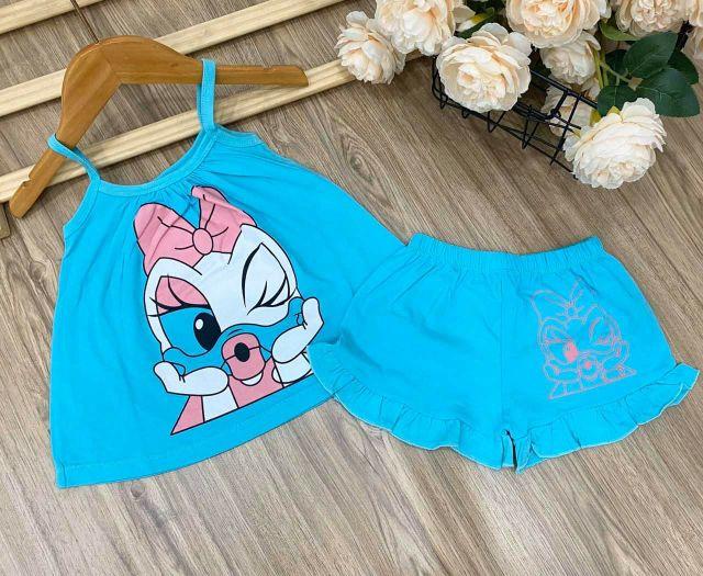 Bộ áo dây quần đùi bé gái siêu cưng- Đồ bộ trẻ em