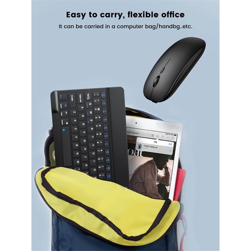 Bàn Phím Bluetooth Không Dây Mini 10 Inch Hai Chế Độ Cho Nokia T20 10.4 "Nokia T10 8.0 Inch