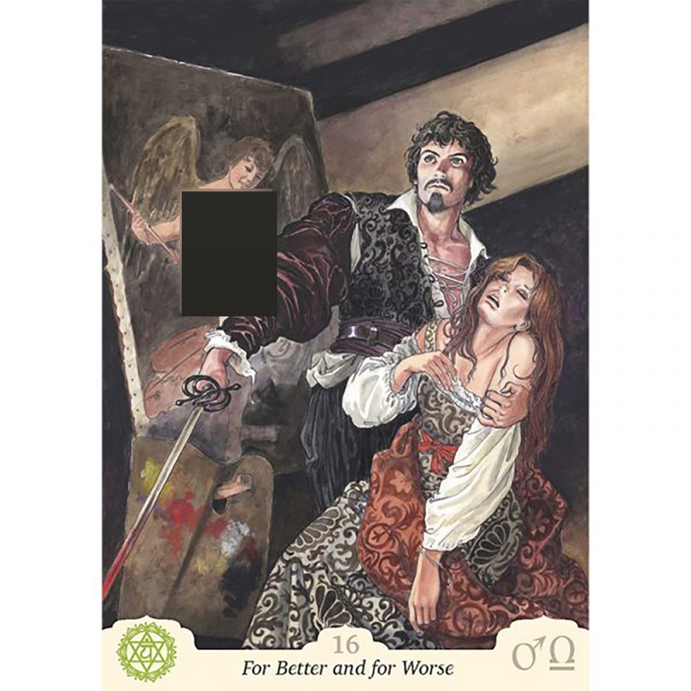 Bộ Bài Manara Erotic Oracle 35 Lá Bài Đá Thanh Tẩy