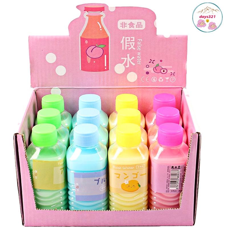 SLIME chai nước ngọt dạng đặc sữa 6 màu LOẠI TO cực đẹp thiết kế độc đáo ấn tượng Đồ chơi Slam Gudetama Squishy