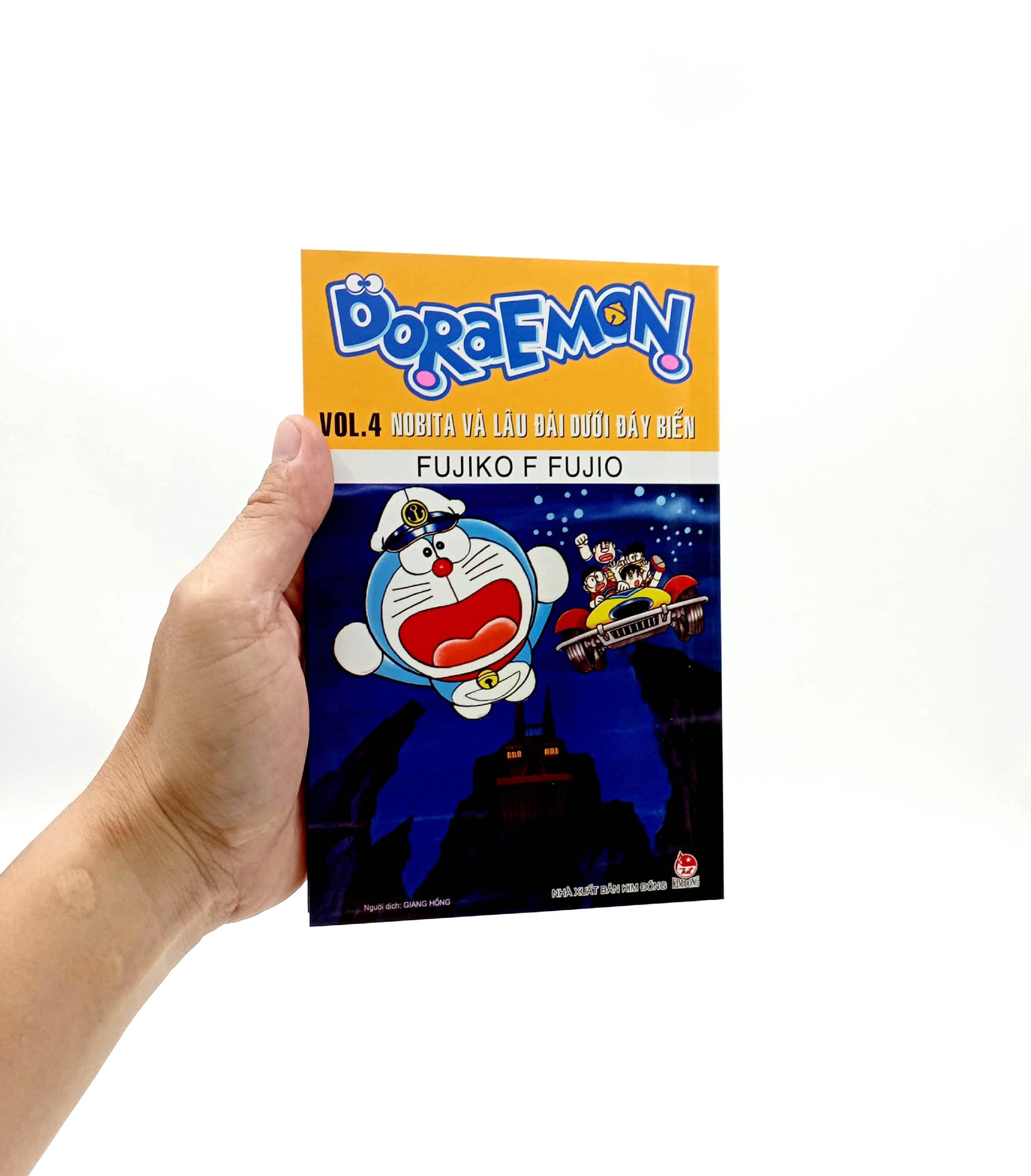 Doraemon Tập 4 - Nobita Và Lâu Đài Dưới Đáy Biển (Tái Bản 2023)