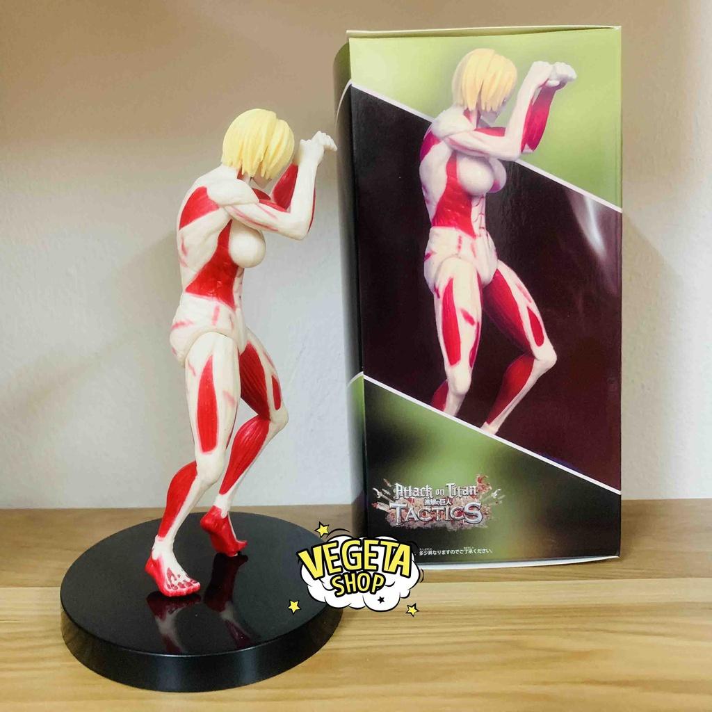 Mô hình Attack On Titan - Annie Leonhart - Titan hình nữ Female Titan - Titan nữ nhân - Fullbox 16cm - Đại chiến titan