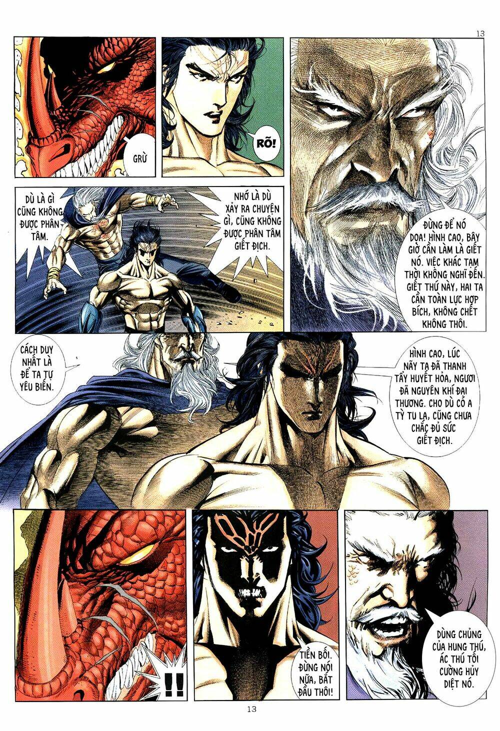 hung thú võ giả chapter 11 13