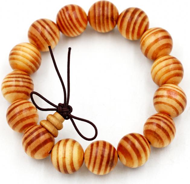 Vòng tay chuỗi hạt gỗ Huyết rồng 15 ly hồ lô