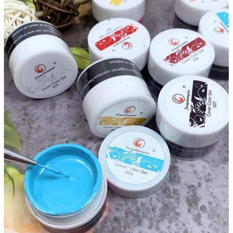 gel vẽ nổi, set Gel vẽ 12 màu jengshangmei