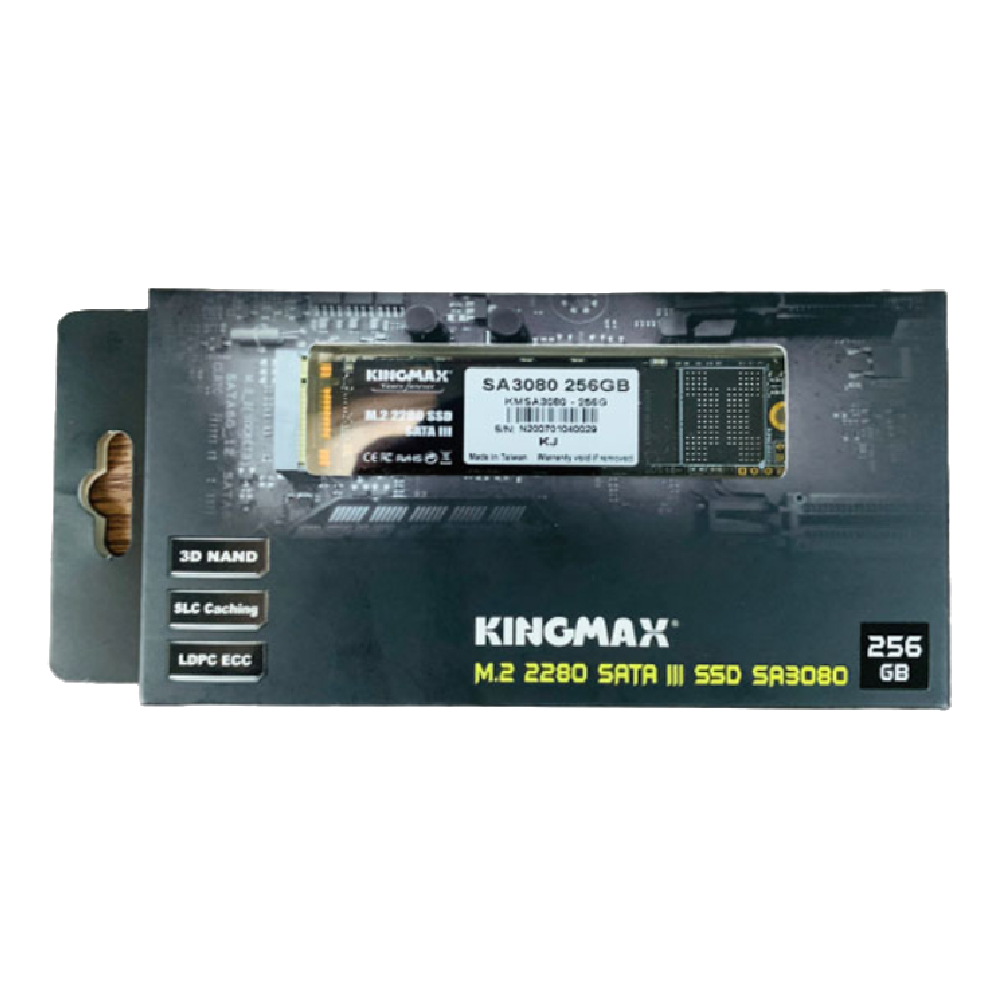 Ổ cứng SSD Kingmax SSD M.2 Sata III 256GB SA3080 - Hàng Chính Hãng