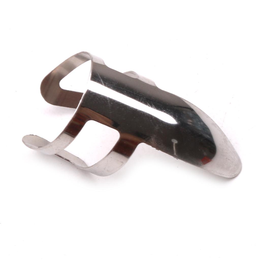 4pcs Finger Picks Stainless Steel Guitar Finger Picks & Thumb Pick Set