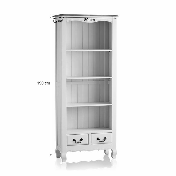 Tủ sách cao Bella gỗ sồi