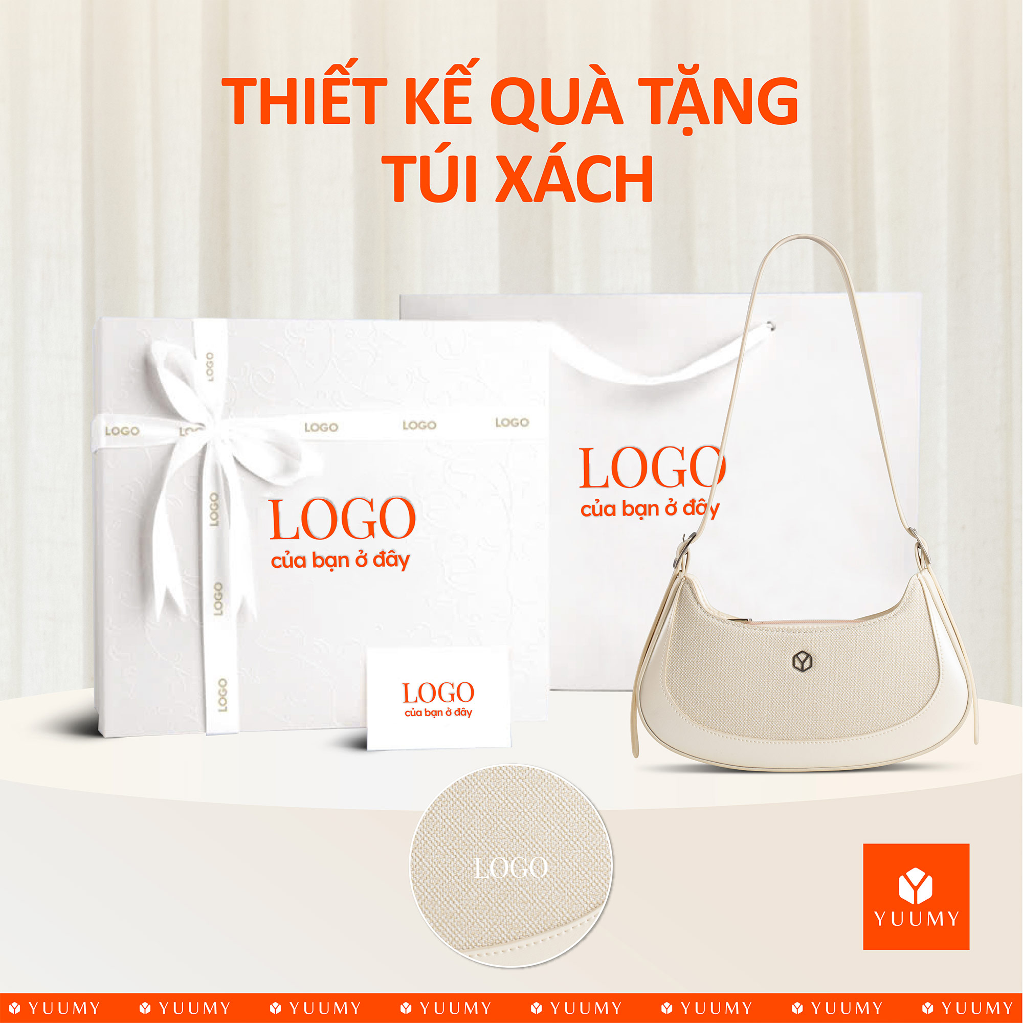 Túi Yuumy ( Thời trang nữ phối gương tròn và nơ xinh xắn - Túi đeo vai da Glossy YN345 )