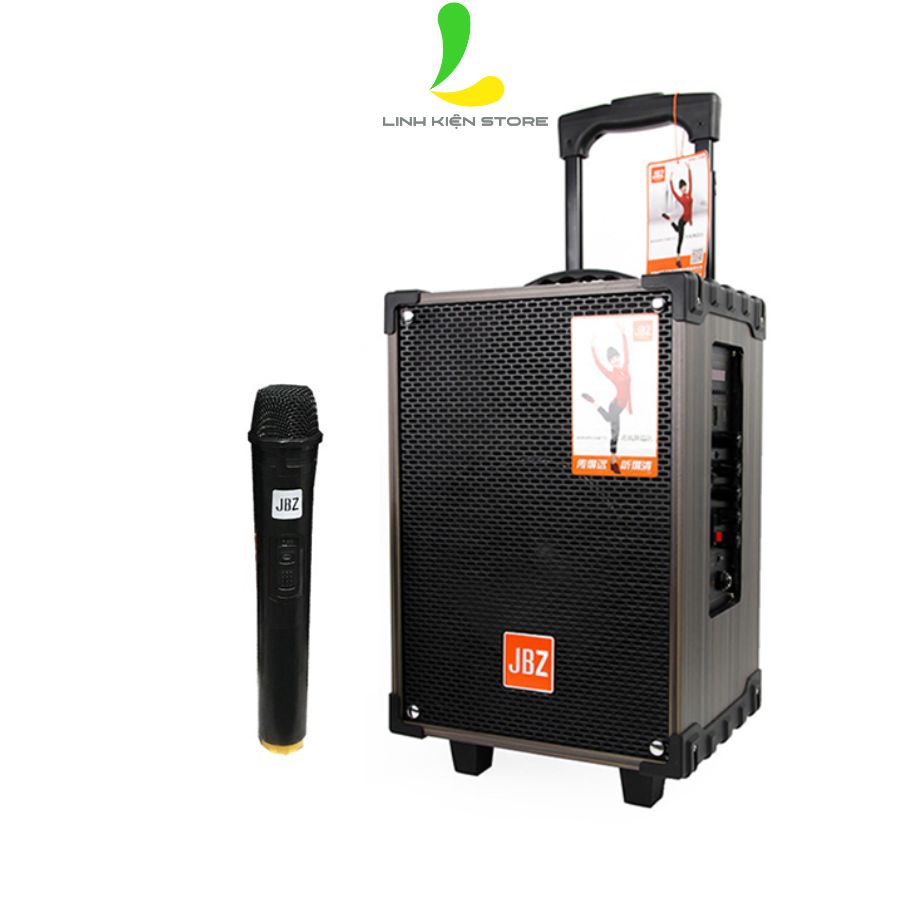 Loa kéo di động JBZ NE-108 - Loa kẹo kéo di động chính hãng dòng loa bass 2,5 tấc - Hàng nhập khẩu
