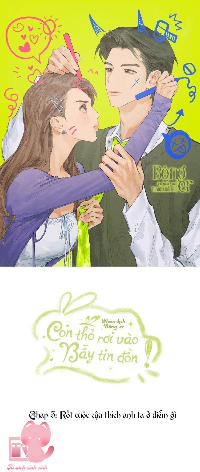 con thỏ rơi vào bẫy tin đồn chapter 3 1