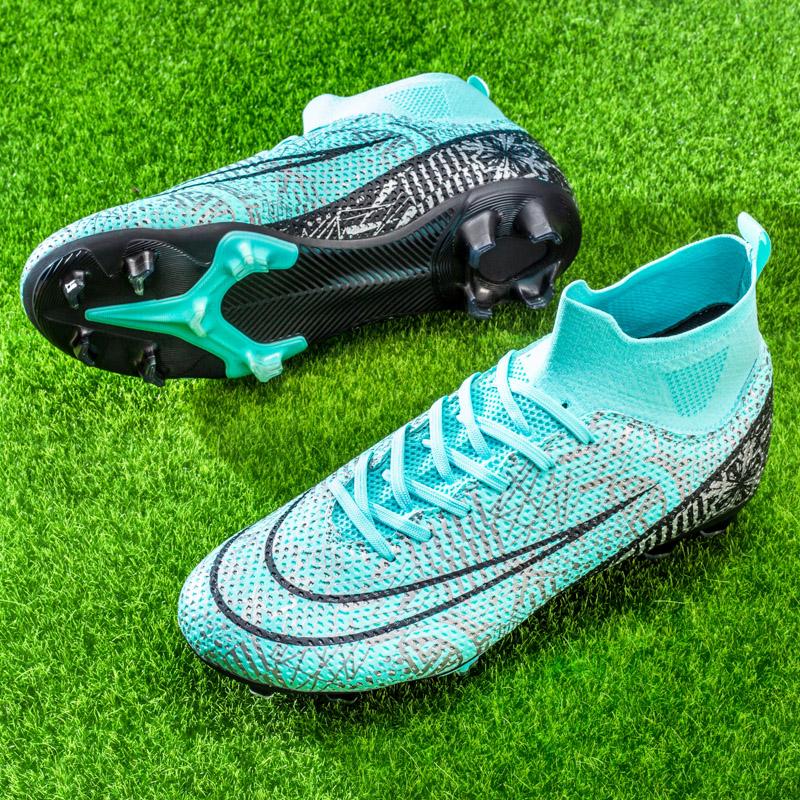Giày bóng đá LCRTZKG Men's Artificial Grass Breathable Original Men Social Social Social Social Football Boots Giày bóng đá Futsal cho trẻ em