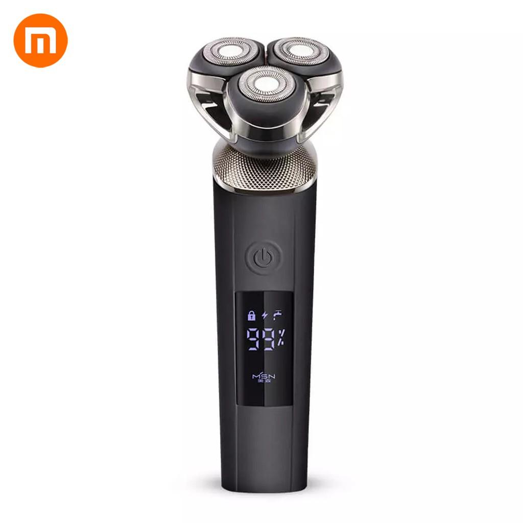 Máy Cạo Râu Xiaomi MSN Không Dây Thông Minh 9100rpm Tiếng Ồn Thấp Chống Nước Dùng Được Khô Và Ướt