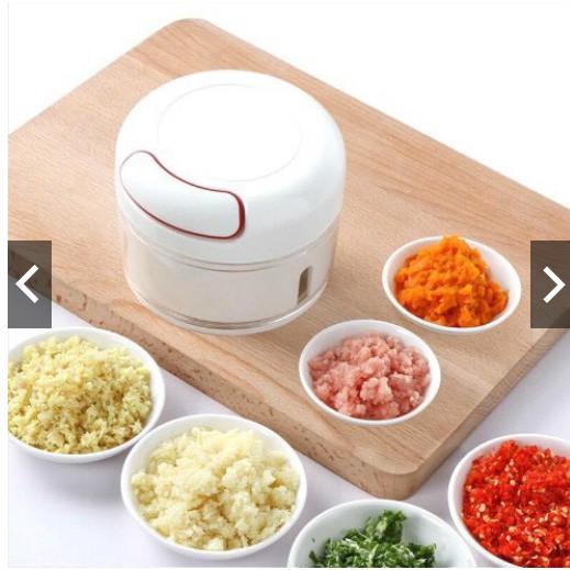 CỐI XAY TỎI ỚT KÉO DÂY CẦM TAY ĐA NĂNG TIỆN LỢI