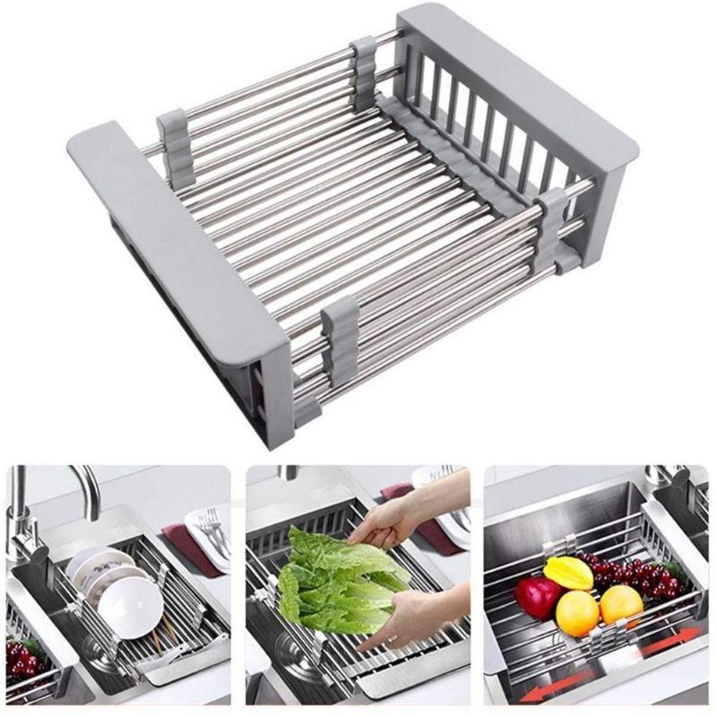 Kệ Gác Bồn Rửa Chén GLAMO HOME Rổ Gác Bồn Rửa Chén Chỉnh Kích Thước