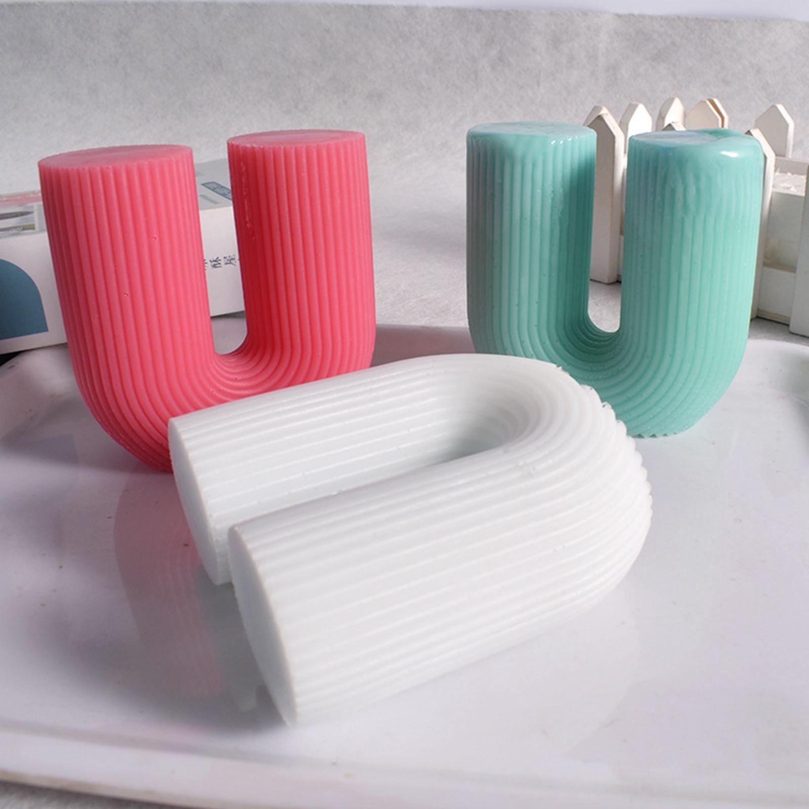 Durable Silicone Candle Casting wax making DIY Crafts Handmade for Home Wedding Valentine Ornaments