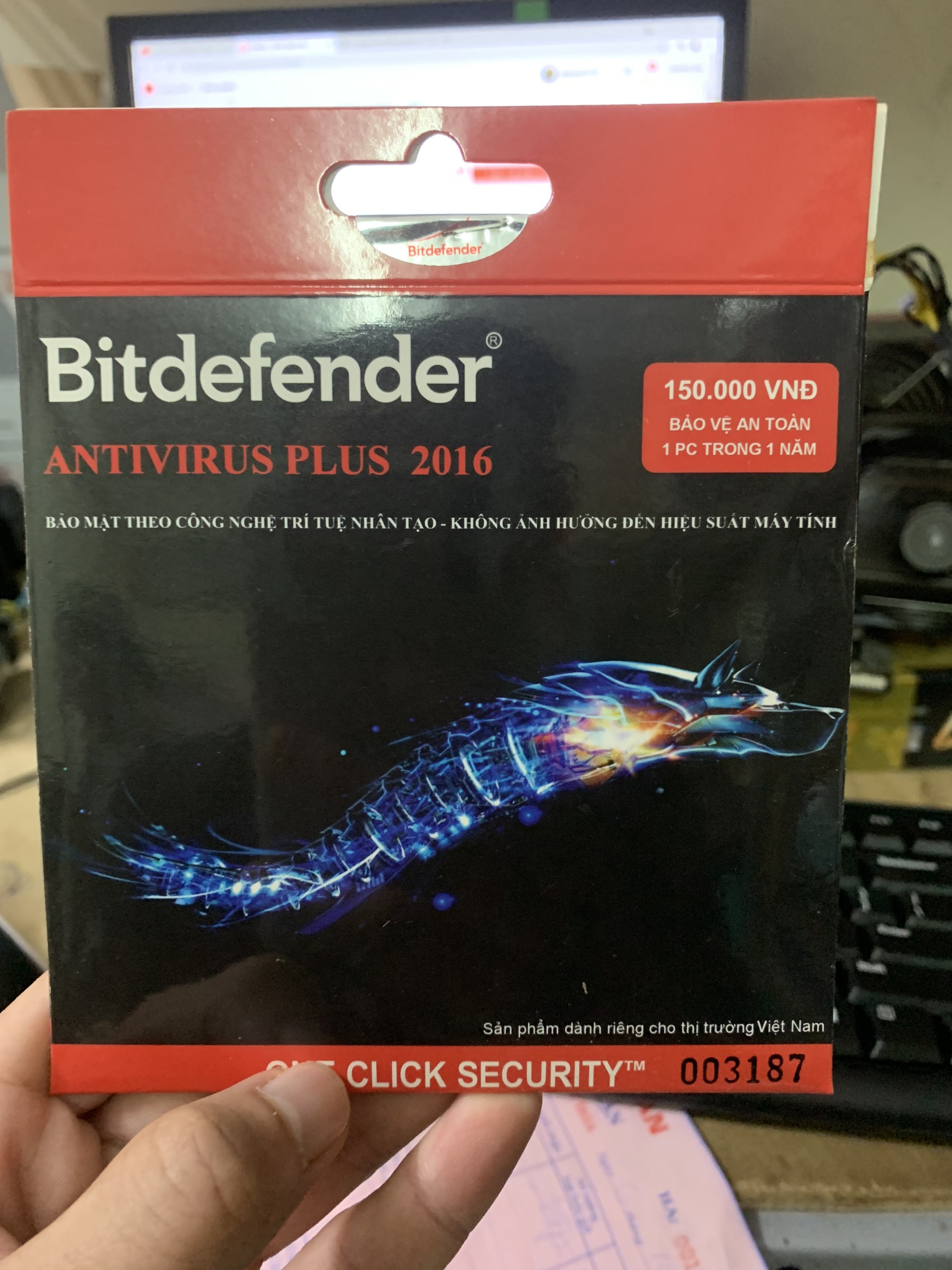 Phần Mềm Diệt Virus Bitdefender Antivirus Plus 2016 Bản Quyền 1 năm - Hàng chính hãng