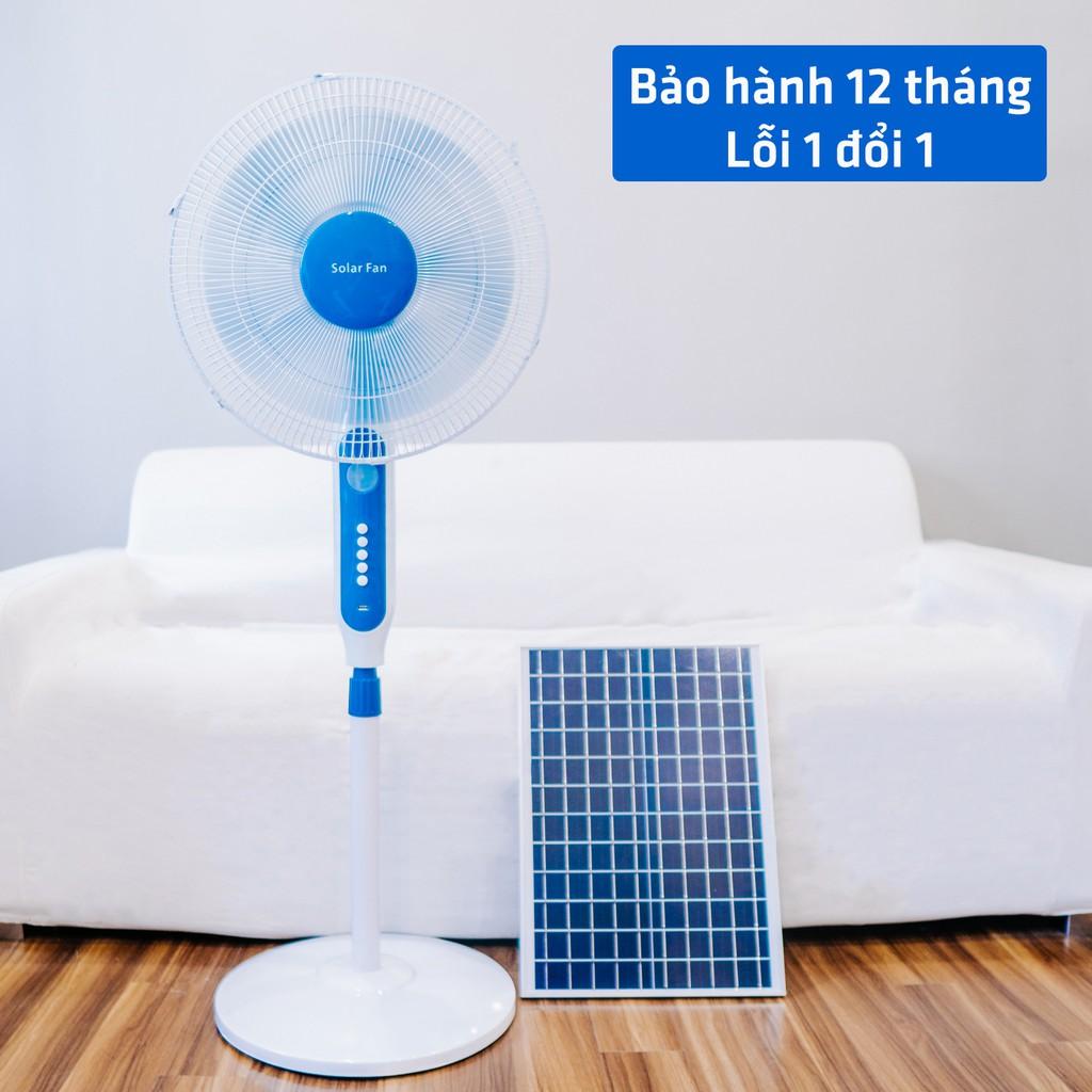 Quạt tích điện sử dụng bin năng lượng mặt trời JD-S888