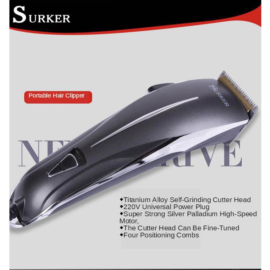 Electric Hair Trimmer Kit For Men With 4 Length Setting , Beard Trimmer