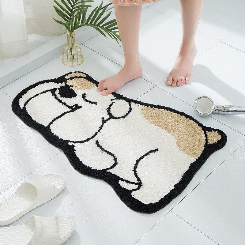 Cartoon Creative Non-slip Mat, Bathroom Balcony Floor Mat, Bathtub Absorbent Mat, Door Absorbent Mat, Household Carpet