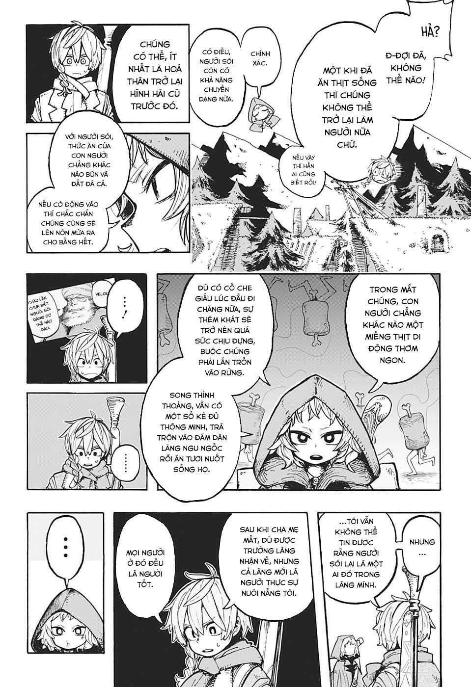 hội thợ săn: khăn đỏ chapter 1 19