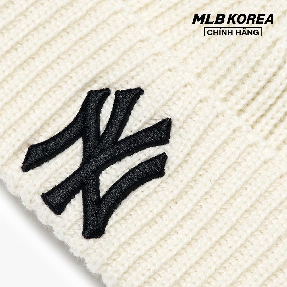 MLB - Nón bucket thời trang Monogram Jacquard 32CPHV111