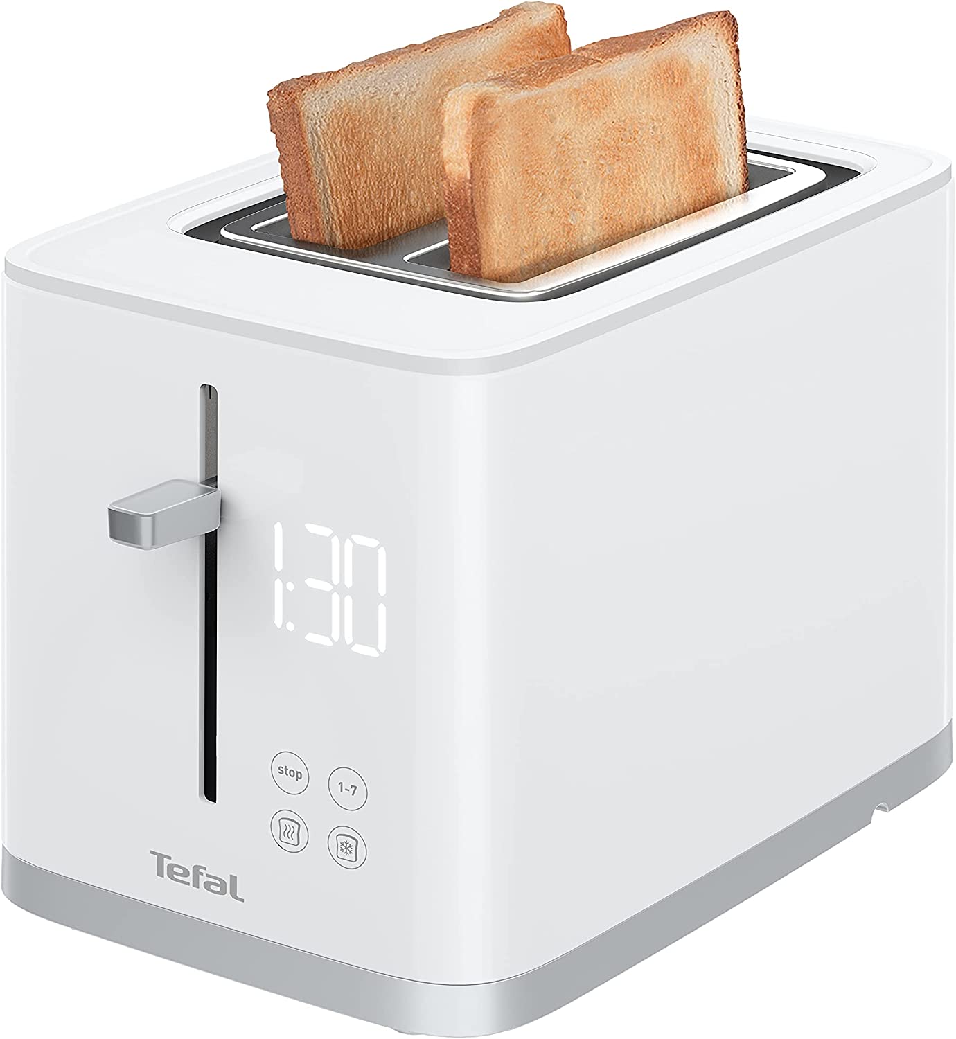 Máy Nướng Bánh Mỳ Sandwich TEFAL TT6931 - Nhập Khẩu Đức 4 Chương Trình Nướng 7 Mức Nhiệt Nướng Công Suất 720 W - Hàng Nhập Khẩu