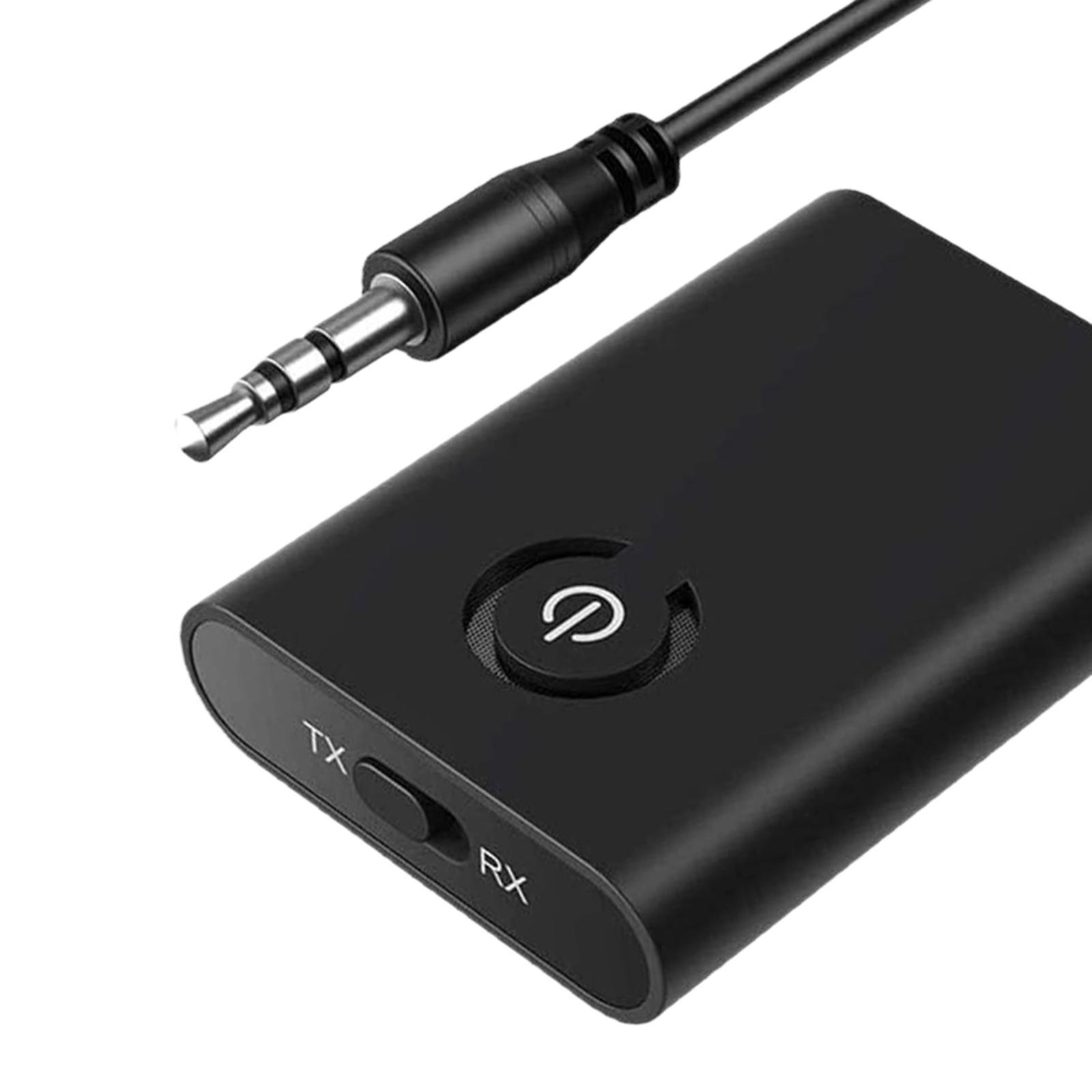 Receiver Transmitter Adapter 3.5mm Jack Handsfree HiFi Music for Car Speaker