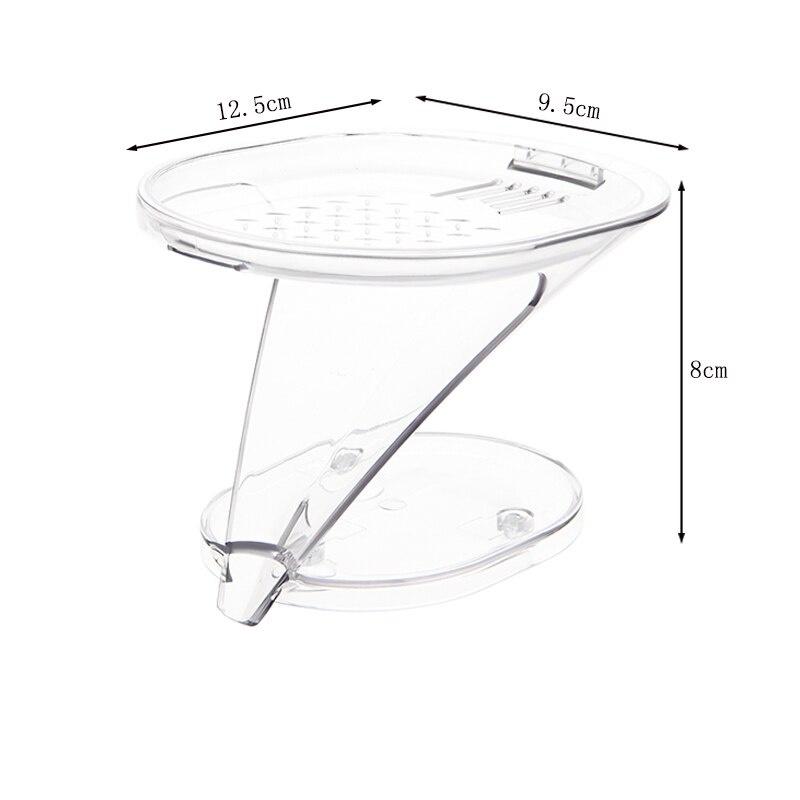 Creative Japanese Soap Box Automatic Draining Soap Box Bathroom Storage Rack Household Soap Storage Rack Bathroom Accessories