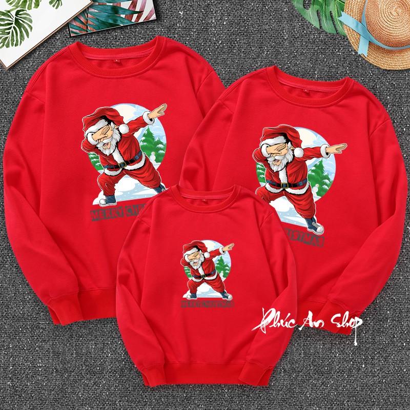 ÁO NHÓM, GIA ĐÌNH Thu đông - SANTA CLAUS