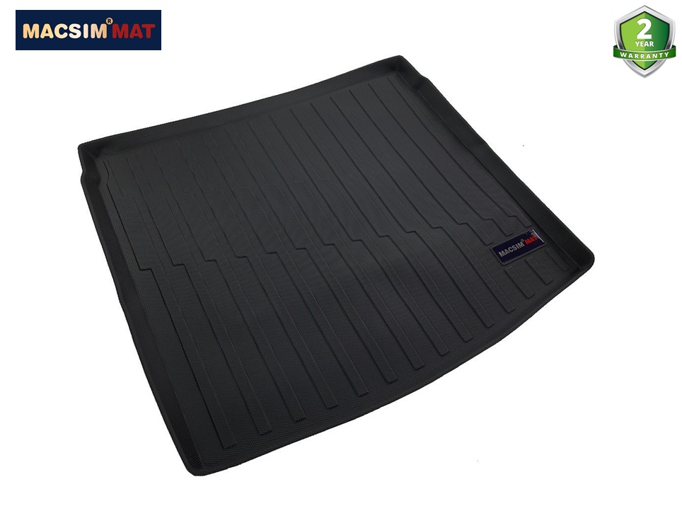 Thảm lót cốp xe ô tô Honda CRV 2018 - nay nhãn hiệu Macsim chất liệu TPV cao cấp màu đen
