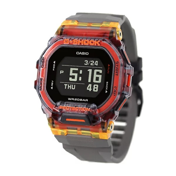 Đồng hồ nam dây nhựa Casio G-Shock chính hãng GBD-200SM-1A5DR (45mm)