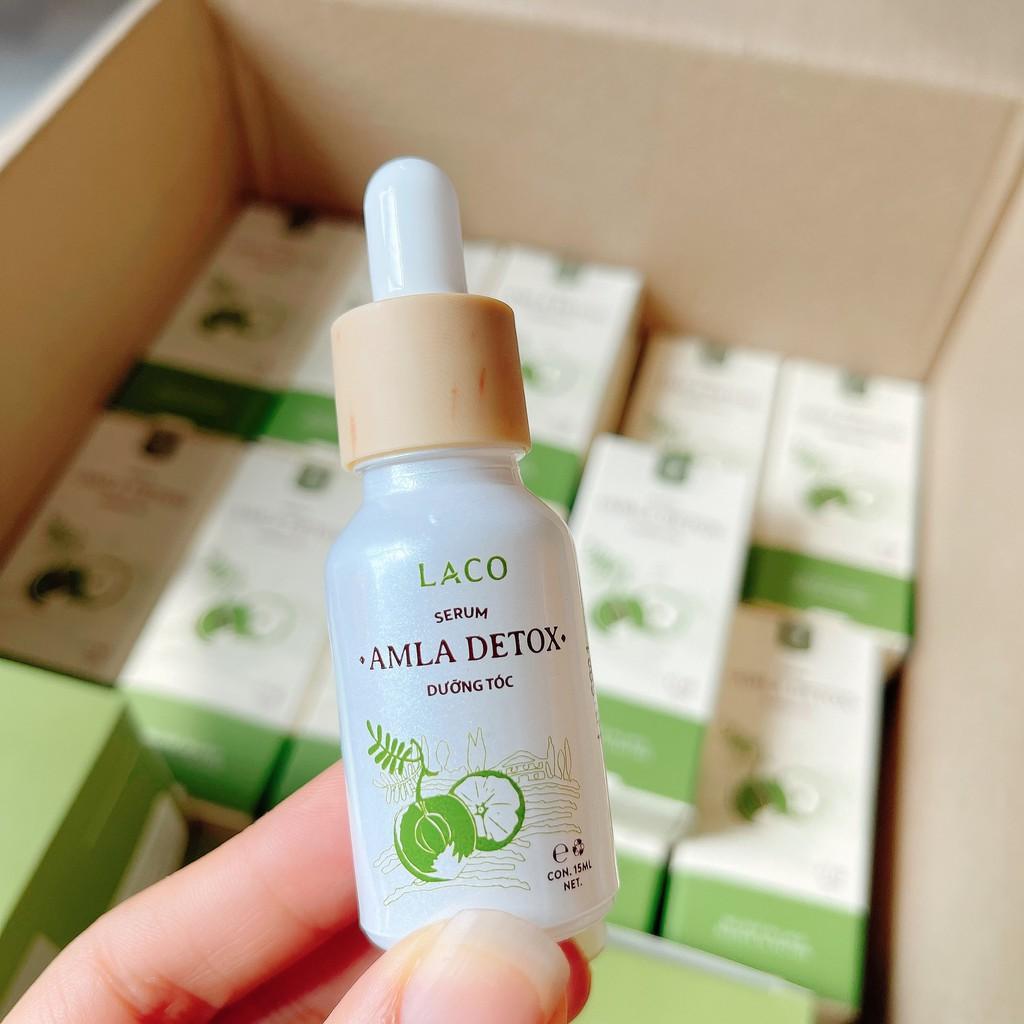 Serum Amla Detox Laco 30ml giúp nuôi dưỡng tóc giúp mái tóc chắc khoẻ, mềm mượt