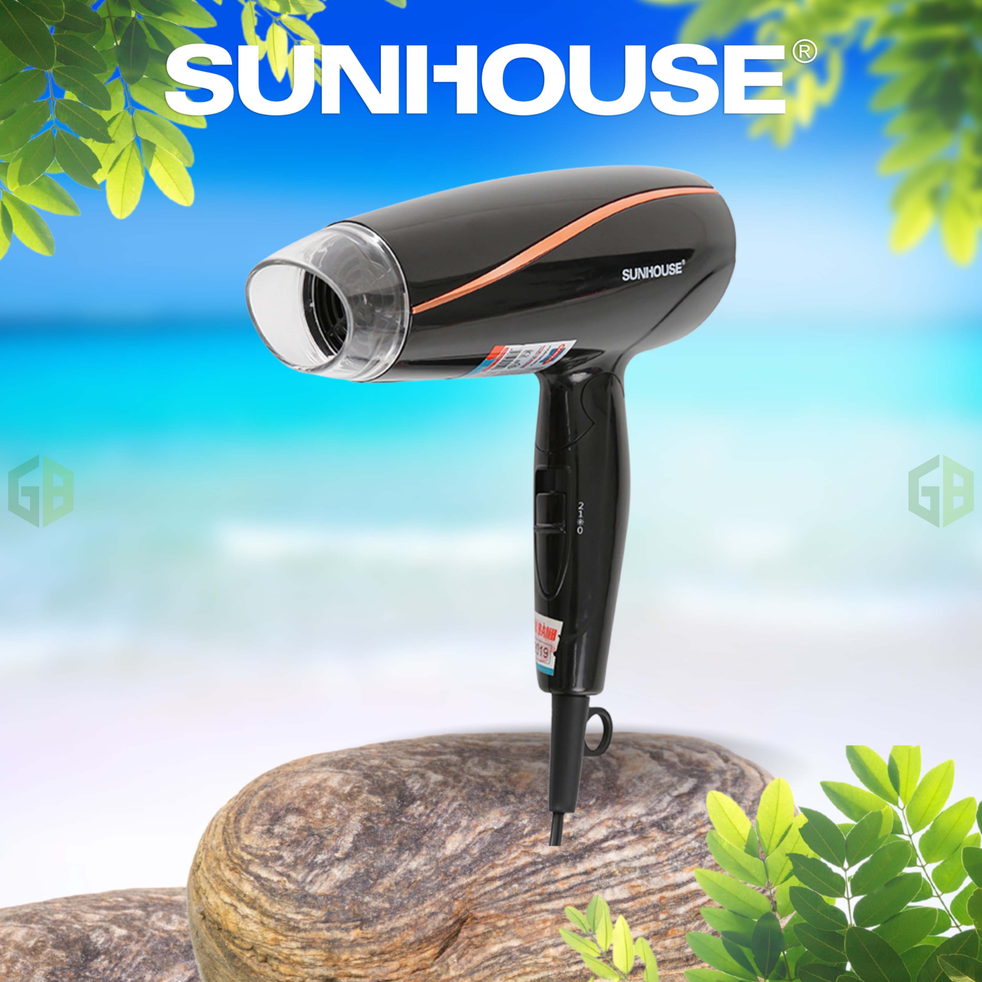 Máy Sấy Tóc Sunhouse SHD2306 - Đen
