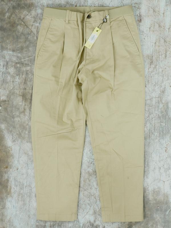 Quần Kaki Nam EZY COTTON RELAXED FIT ANKLE PANTS - SIZE S-M