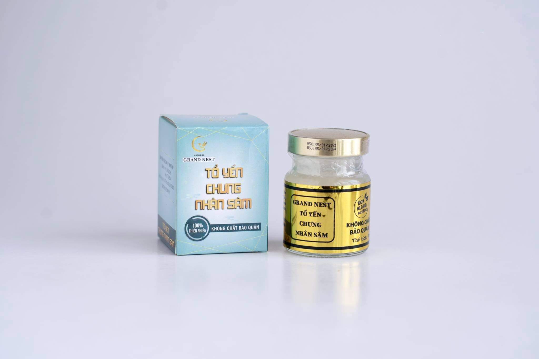 Tổ yến chưng nhân sâm
